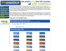 Tablet Screenshot of free-counter-plus.com